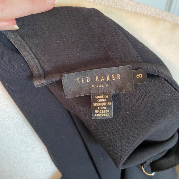 Ted Baker Scalloped Black Tank - Picture 6 of 6